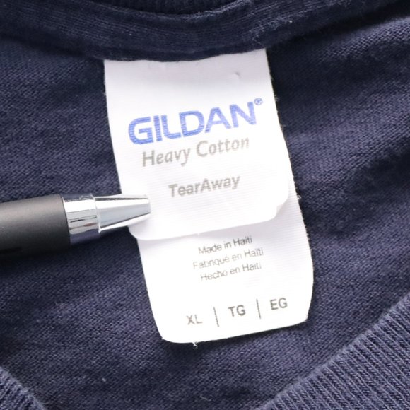 Gildan Crewneck Mens XL Blue Shirt Veteran Support Our Troops American Eagle - Picture 6 of 6